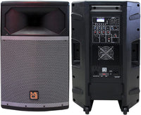 MR DJ PRO115BT PRO PA DJ 15" 2-Way Powered/Active Live Sound Loudspeaker
