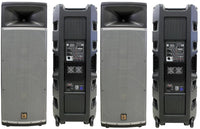 2 MR DJ PRO215BT PA DJ Dual 15" Full-Range Active Multipurpose Powered Loudspeakers