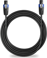MR DJ CSMSM30 30 Feet PRO PA DJ Speakon Male to Speakon Male Speaker Cable