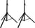 MR DJ Professional PA DJ 2 tripod speaker stands,4-6ft Adjustable Height, 35mm Compatible Insert, for stage/studio monitor/home