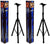 2 MR DJ SS450B Universal Folding Tripod PRO PA DJ Home On Stage Speaker Stand