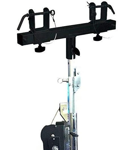 MR DJ 12FT Truss Lighting Crank Stand 200 LBs & Universal Black T Adapter DJ PA Club