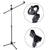 MR DJ MS500 Heavy Duty Telescoping Microphone Mic Boom Stand, Tripod