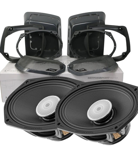 Diamond Audio MS692NEO4LK24 Cut-In Lid Kit with MS692NEO4 Speakers