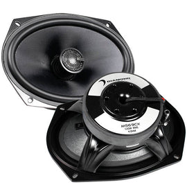 Diamond Audio MS69CX 6"X 9" 2-WAY High Output Coaxsub Speaker System,Pair