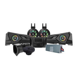 Diamond Audio MSRZRKM32 2014+ RZR© 2DR / 4DR 6.5" 2-Way Power Sports All Weather Coaxial Speaker 6-Channel Full Range Class D Waterproof Amplifier - MSRZRKM32