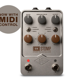Universal Audio UA-OX-STOMP-U OX Stomp Dynamic Speaker Emulator Stereo Pedal