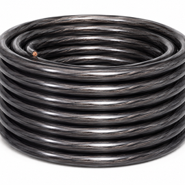 Absolute KIT025BKBL 0 Gauge 50' Black/Blue Power/Ground Wire Amplifier Amp Kit