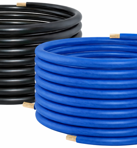 Absolute P4-25BB 50 Feet 25' Blue 25' Black 4 Gauge Power Wire