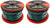 2 Absolute P4-100GR 100' 4-Gauge Green Copper Mix Power Ground Wire Cable