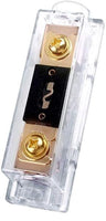Patron PANLFH0G100 100A Inline ANL Fuse Holder, 0/2/4 Gauge AWG ANL Fuse Block with 100 Amp ANL Fuses for Car Audio Amplifier