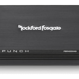 Rockford Fosgate Punch PBR400X4D Compact 4-channel car amplifier 50 watts RMS x 4