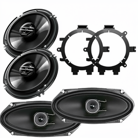 Pioneer 6.5" & 4x10" Door & Overhead Speakers Fit 1995-2006 Suburban & Tahoe