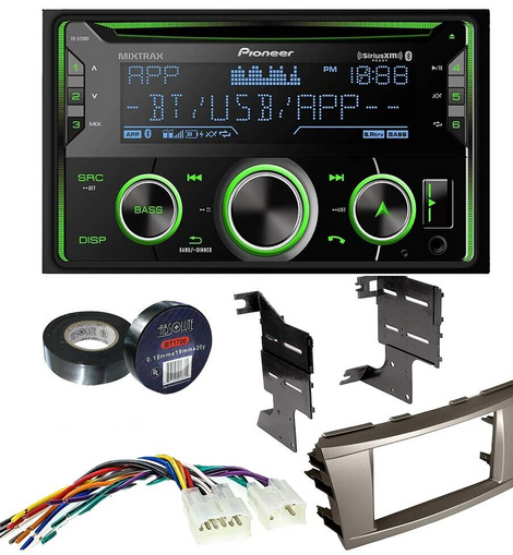 Pioneer FHS722BS In-Dash CD Receiver Car Stereo Radio for 2007-2011 Toyota Camry