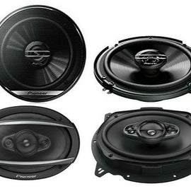 Pioneer TS-A6960F 450W 6"x9" Speakers + TS-A1370F 5 1/4" 3-Way Coaxial Speaker System 300w