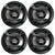 2 Pair Pioneer TS-F1634R 6.5" 2-way Car Audio Coaxial Speakers 200 watts