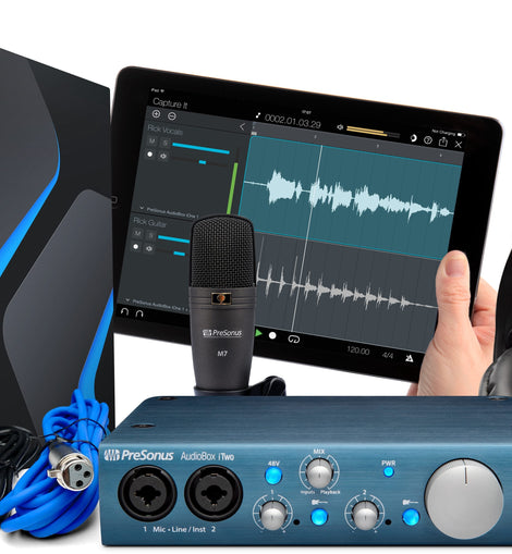 PreSonus AudioBox iTwo Studio - 2x2 USB/iPad Recording System