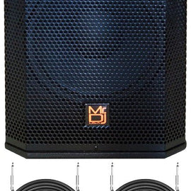 MR DJ PRO3500BT 12" 3500W Pro Active Subwoofer with 2 Speaker Output Package