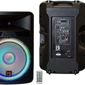 MR DJ PROBAT118 18" 4000W Power Speaker Battery/Bluetooth/Amplifier/SD/USB/FM