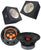 DC Sound PROMID65P 6.5" 500W Mid-Range Aluminum Bullet Loudspeaker + Flat Box