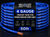 Absolute PROP4G50BL Pro Series Blue 50 Feet 4 Gauge Ultra Flexible Power/Ground Battery Amp 12V Cable Wire