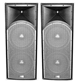 2 Absolute PROS212 Dual 12" Speaker<br/> Professional Series Dual 12" 3-Way 3000 Watts DJ PA PRO Audio Passive Speaker with Titanium Compression Driver for Live Sound, Karaoke, Bar, Church