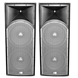 2 Absolute PROS212 Dual 12" Speaker<br/> Professional Series Dual 12" 3-Way 3000 Watts DJ PA PRO Audio Passive Speaker with Titanium Compression Driver for Live Sound, Karaoke, Bar, Church