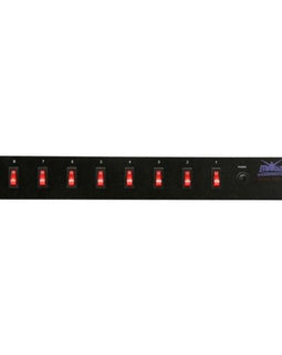 Mr. Dj PSC108 Power Switcher Surge Protectors <br/>Rack Mountable 8 Port Power Switcher Surge Protectors ON / OFF Power Center