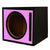 PSEB10P Single 10" Ported Subwoofer Enclosure with Pink High Gloss Face Board