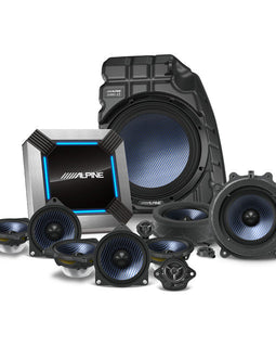 Alpine PSS-TSLA-213 11-Speaker Sound System Upgrade for the 2018-21 Tesla Model 3 with Factory Base Audio