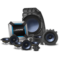 Alpine PSS-TSLA-223 11/13-Speaker Sound System Upgrade Fit 2022-Up Tesla Model 3