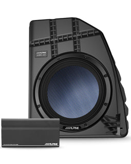 Alpine PSS-TSUB-TYA 10” Subwoofer & Amplifier Upgrade Kit for 2020-2025 Tesla Model Y Bundle