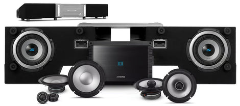 Alpine PSS-23FORD-F150BO 8-Speaker Upgrade Kit Fits select 2018-25 Ford F-150