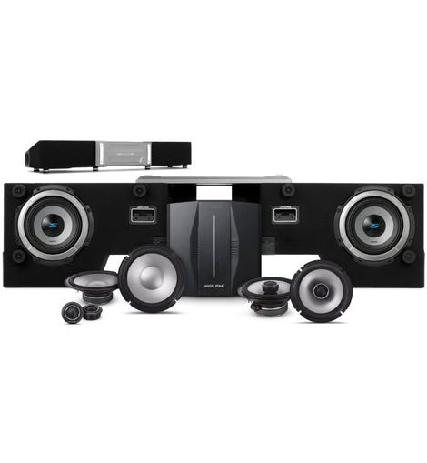 Alpine PSS-23FORD-F150BU 8-Speaker Sound System Upgrade