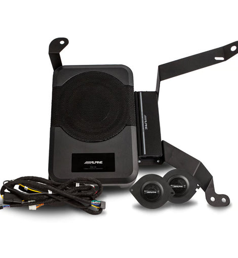 Alpine PSS-23WRA2 Audio System Kit Fit 2018-25 Jeep Wrangler Gladiator
