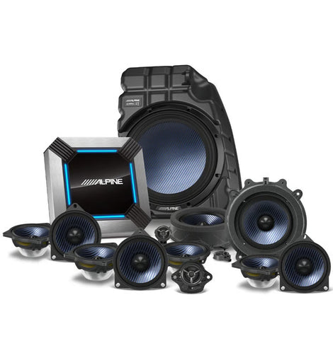 Alpine PSS-TSLA-M3P Tesla Model 3 Premium 13-Speaker Plug-and-Play Sound System Upgrade