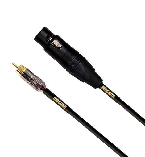 Mogami GOLD XLRF-RCA-12 Unbalanced Audio Adapter Cable