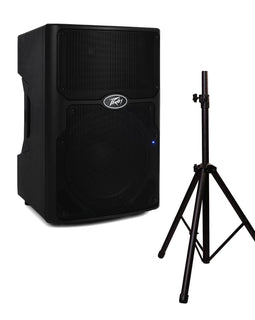 Peavey PVXP15 DSP Bluetooth 15" 980W Powered Speaker 1.4" Driver+ Speaker Stand