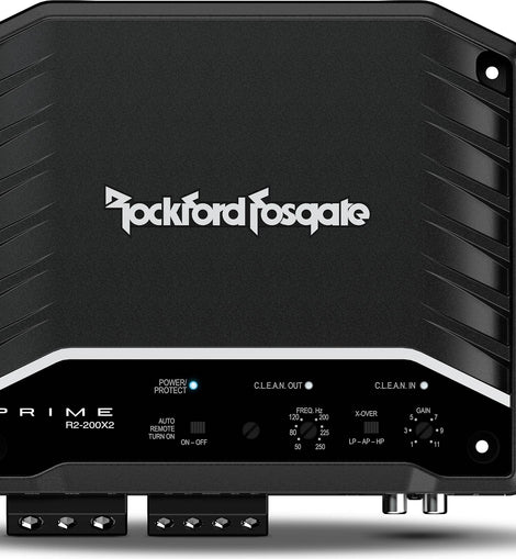 Rockford Fosgate R2-200X2 Prime Series 2-channel car amplifier 50 watts RMS x 2