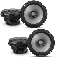 4 Pack Alpine R2-S65 300 Watt 6.5" Car Audio Coaxial 2-Way Speakers