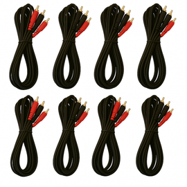 10 Absolute 20' RCA Interconnect Cable Wire Marine Car Amplifier Stereo Home Audio