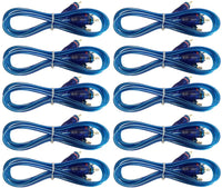 10 DC Sound RCA3B RCA 2 Ch Male 3 Feet Interconnect HiFi Audio Cable Connector