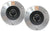 MR DJ HDT500S Pair Slim 4" 600W Chrome High Compression Titanium Bullet Super Tweeter