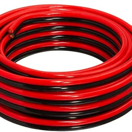 25' Ft. 18 GA Gauge Red Black Stranded 2 Conductor Speaker Wire Car Home Audio