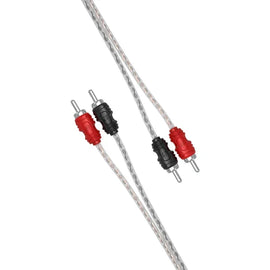 Cerwin Vega RHY2M HED-1 Female to 2 Male 1 Pair Twisted RCA Cable W/single Molded Ends
