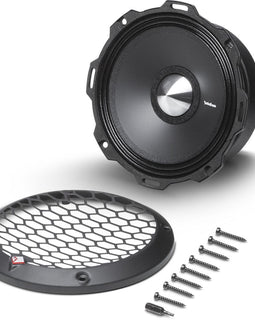 4 Rockford Fosgate PPS4-6 6.5" 400W 4-Ohm Midrange Car Audio Speaker with Fiber Reinforced Paper Cone and Stamp Cast Aluminum Frame