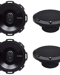 2 Rockford Punch P1675 Speaker 220W 6 3/4" 3-Way Punch Series Full-Range Coaxial Car Speakers