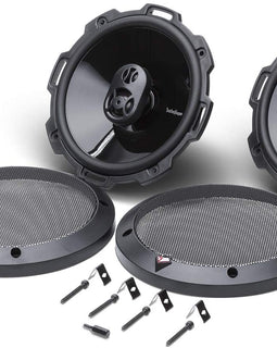 2 Rockford Punch P1675 Speaker 220W 6 3/4" 3-Way Punch Series Full-Range Coaxial Car Speakers