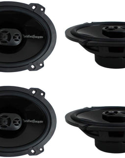 2 Rockford Fosgate Punch P1683<BR/> 260W Peak (130W RMS) 6" x 8" Punch Series 3-way Full Range Coaxial Speakers (2 Pair)