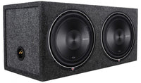 2 Rockford Fosgate Punch P2D4-12 12" 1600W Subwoofers + Sealed Enclosure Box
